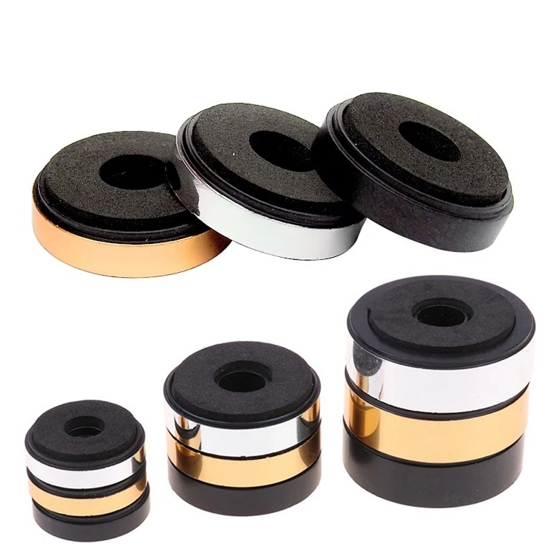 Home Cinema Equipment - 4 pièces haut-parleur pointes support pièces