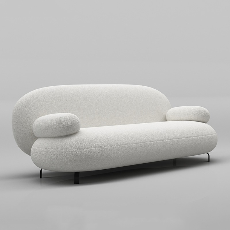 Home Cinema Room Design - Canapés de salon doux et minimalistes,