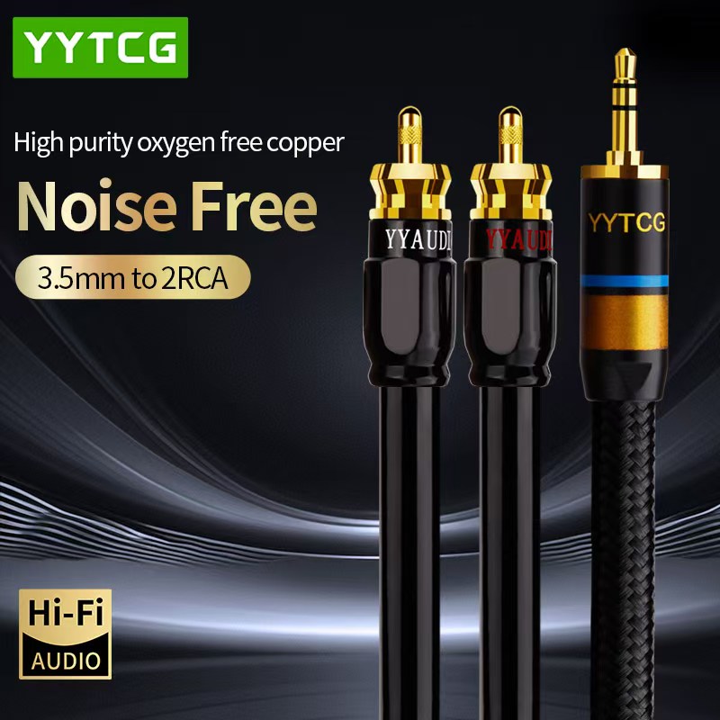 Home Cinema Idea - YYTCG câble RCA HiFi stéréo 3.5mm