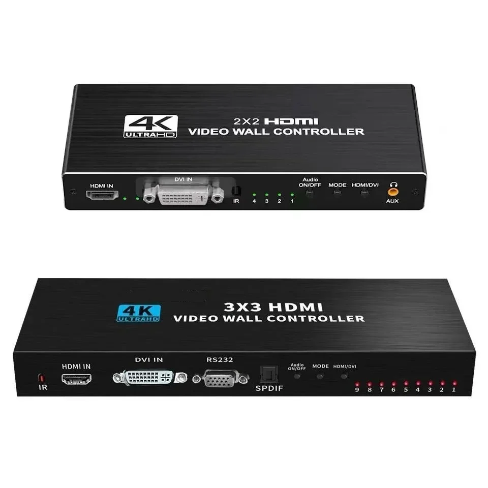Home Cinema Screen - Contrôleur de mur vidéo HDMI, 4K,