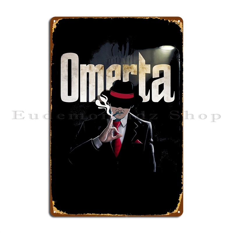 Home Cinema Wall Design - Omerta-Plaque D.lique de Décoration Murale de