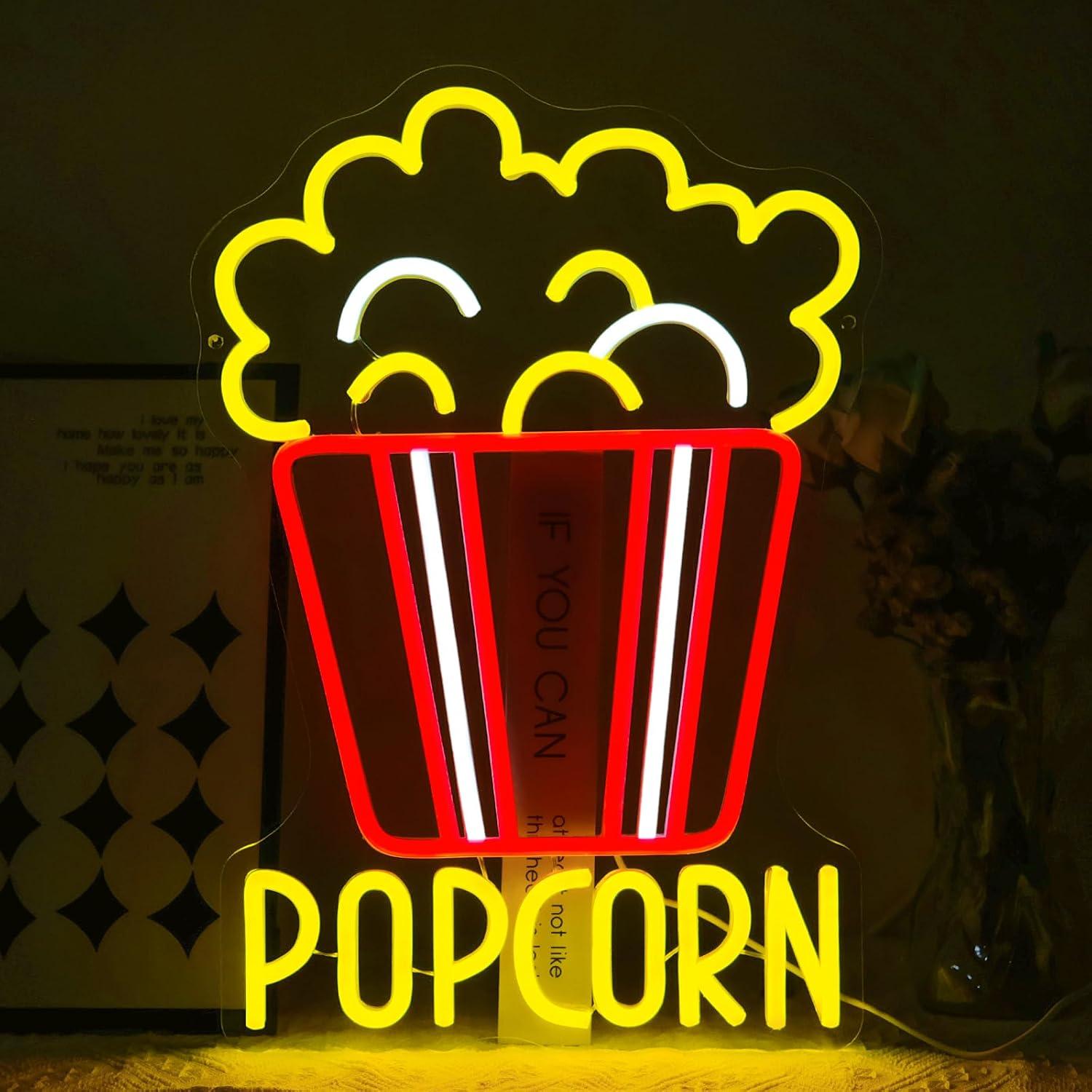 Home Cinema Wall Lights - Enseigne néon LED USB à intensité
