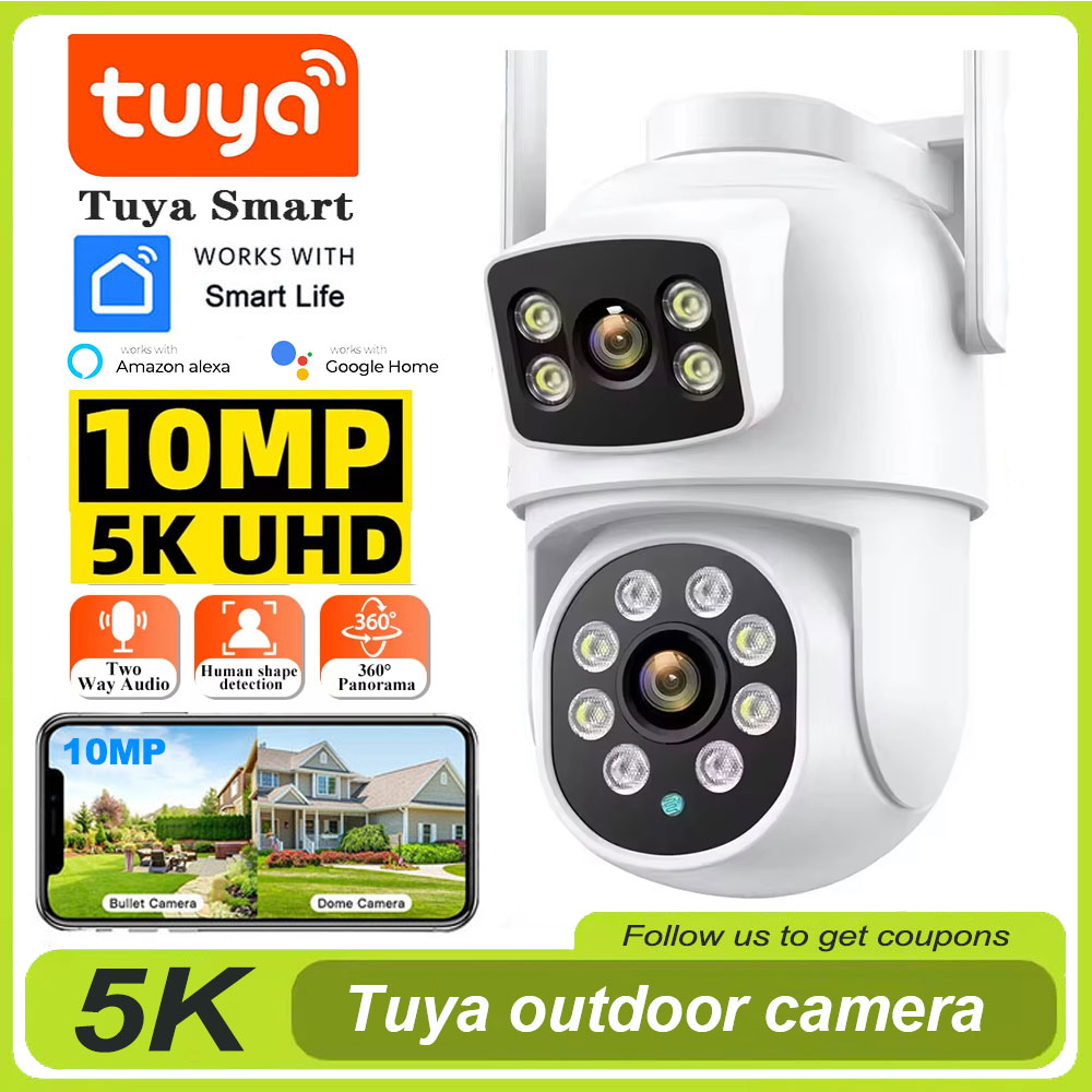 Home Cinema Screen - Caméra Wifi Tuya 4K 8MP PTZ