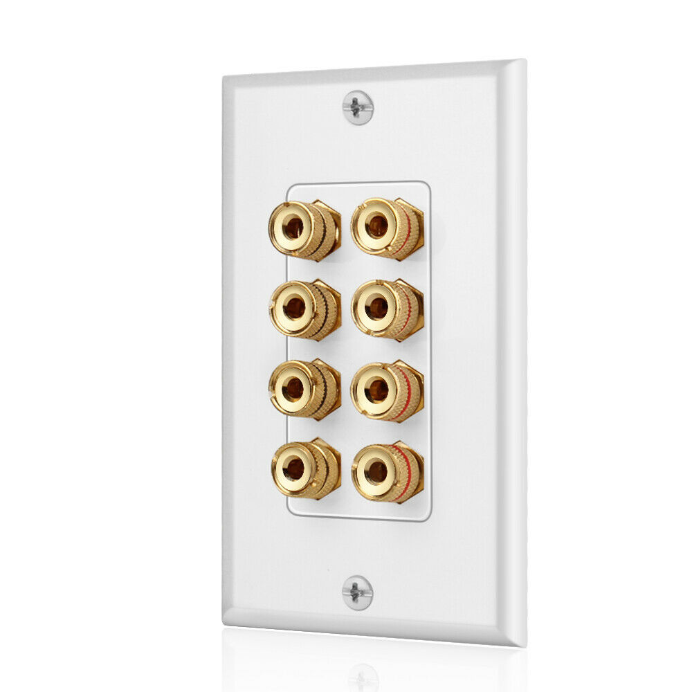 Home Cinema Equipment - A68Z 8 poteaux haut-parleur plaque murale
