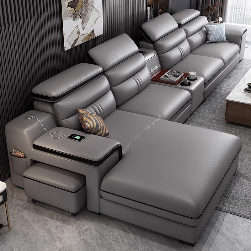 Home Cinema Room Design - Canapés de luxe italiens pour petit