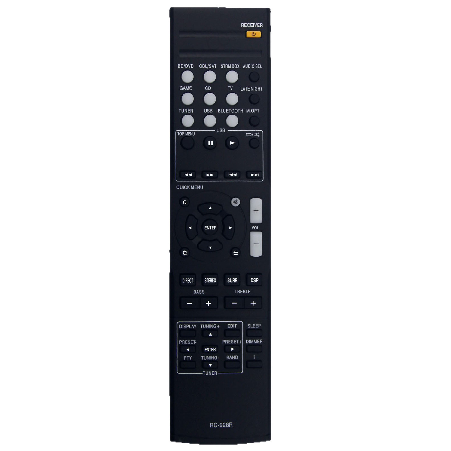 Onkyo Home Cinema - RC-928R remplacer la télécommande pour Onkyo