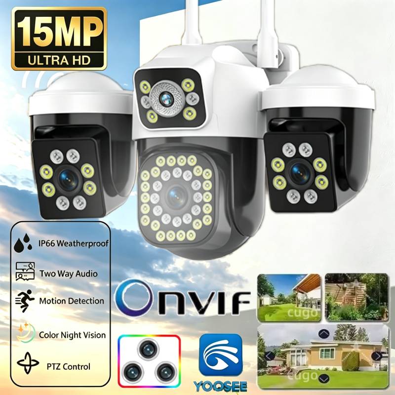 Home Cinema Screen - Caméra de sécurité extérieure PTZ à