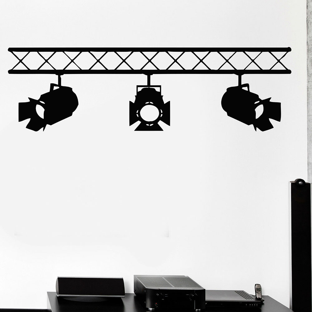Décalcomanie murale en vinyle  - Home Cinema Wall Lights avis et prix