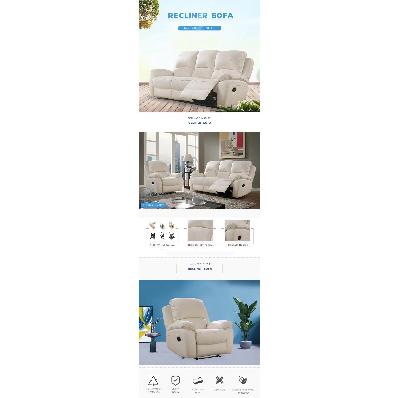 Canapé moderne inclinable élec - Home Cinema Recliners avis et prix