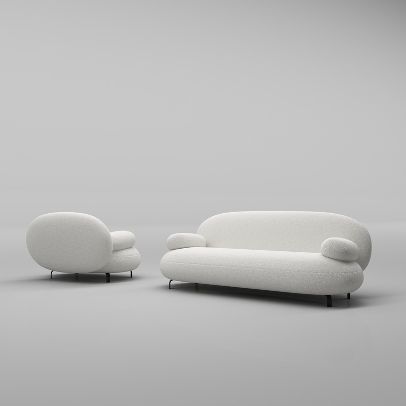 Canapés de salon doux et minim - Home Cinema Room Design avis et prix