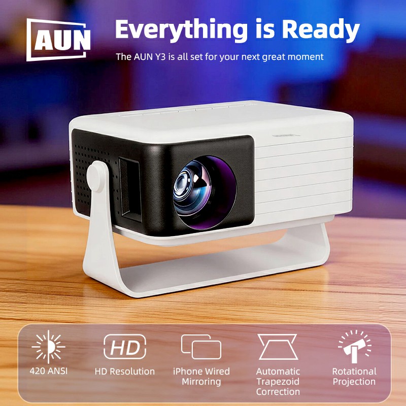 AUN Y3 – projecteur portable p - Home Cinema Cabasse avis et prix