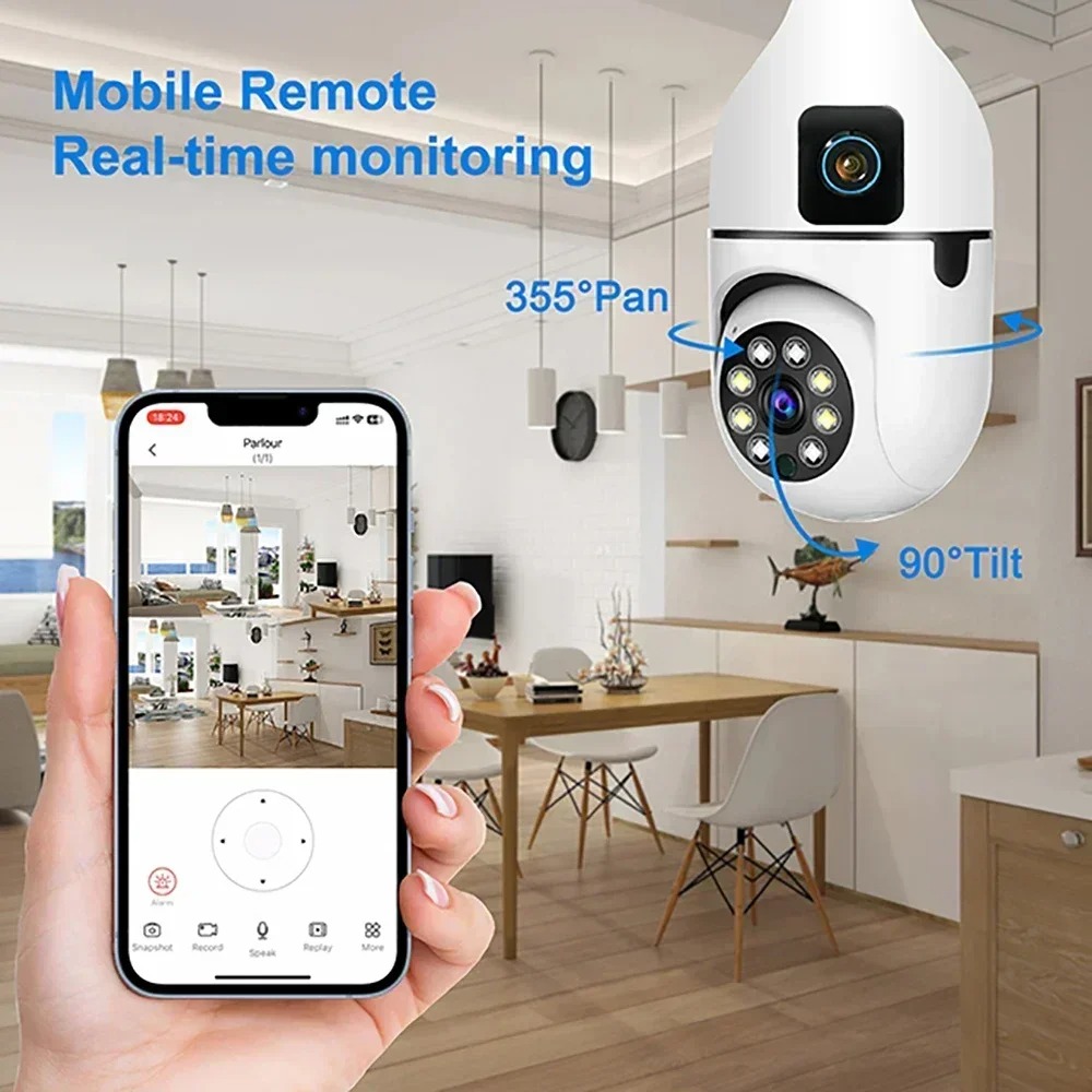 Caméra de surveillance E27 ave - Home Cinema Screen avis et prix