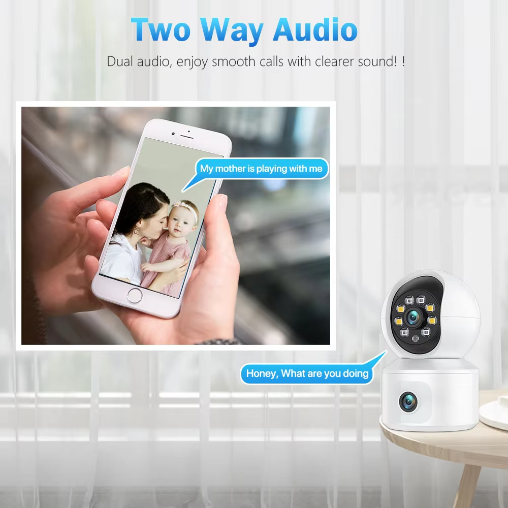 Caméra IP WiFi ICSEE 6MP à dou - Home Cinema Screen avis et prix