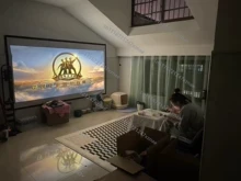Écran de projection 16:9 pour  - Home Cinema Wall Lights avis et prix