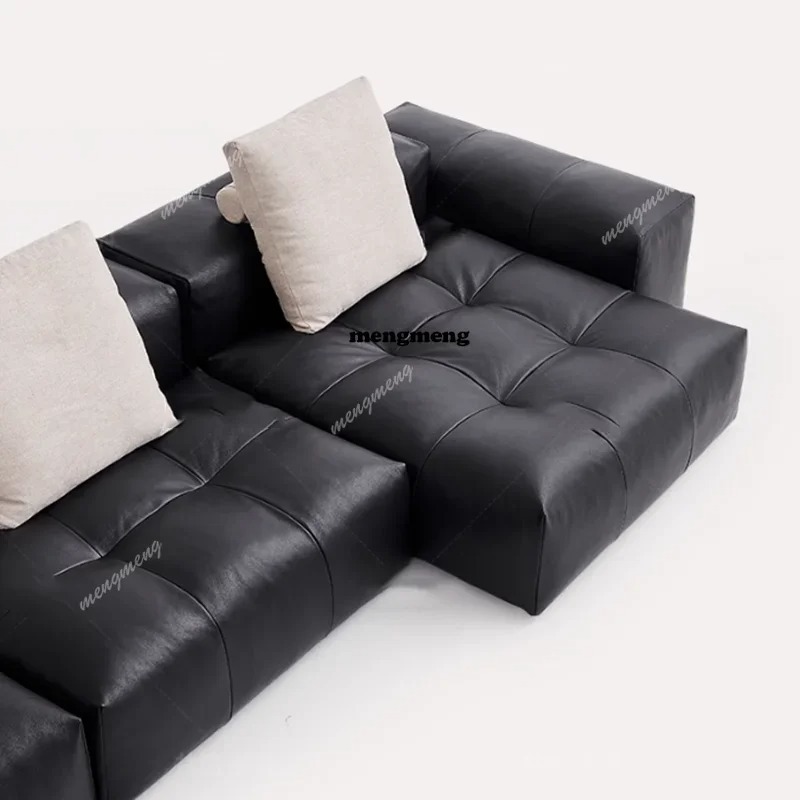 Canapé compressé en cuir nordi - Home Cinema Room Design avis et prix