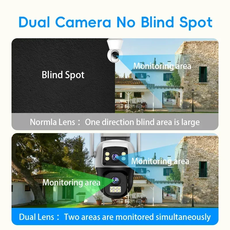 Caméra IP WIFI 8MP 4K PTZ exté - Home Cinema Screen avis et prix