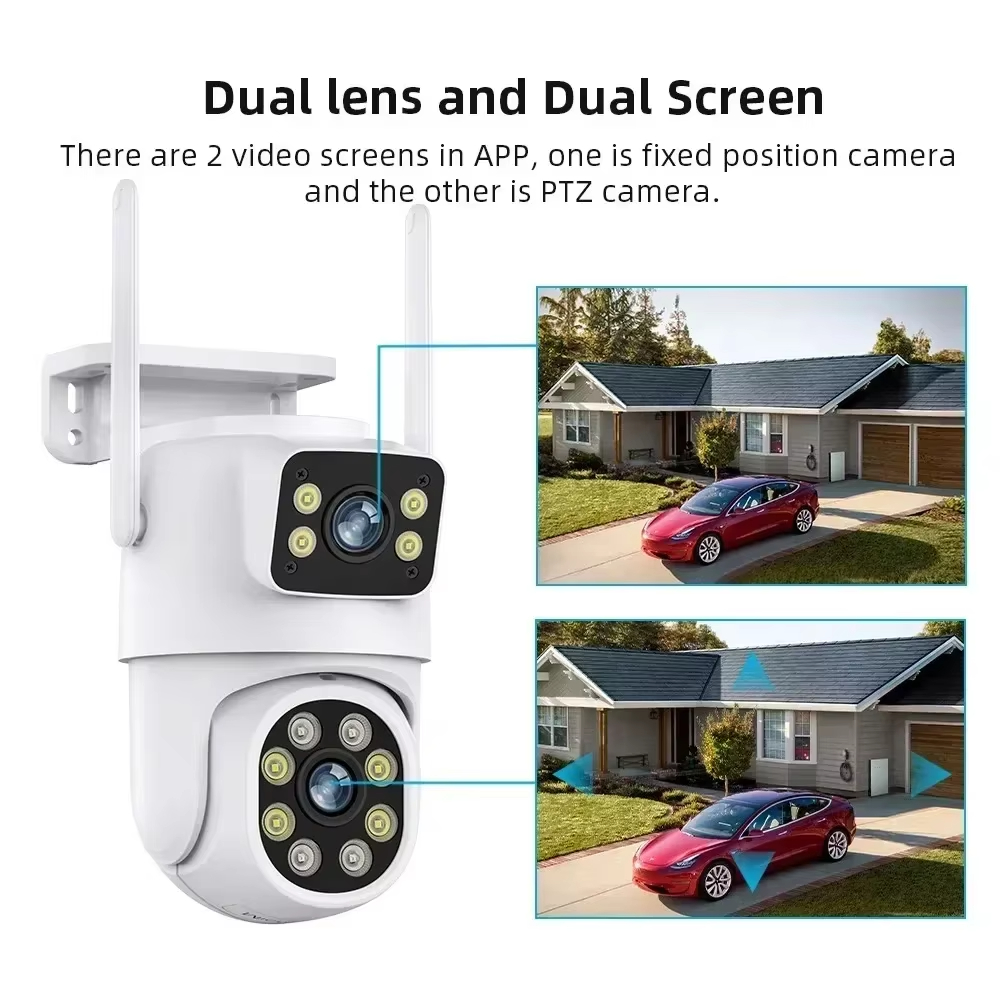 Caméra Wifi Tuya 4K 8MP PTZ ex - Home Cinema Screen avis et prix