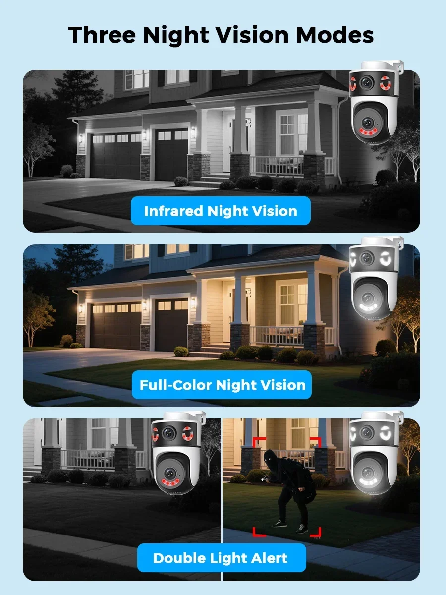 Caméra de sécurité Wifi 10MP 5 - Home Cinema Screen avis et prix