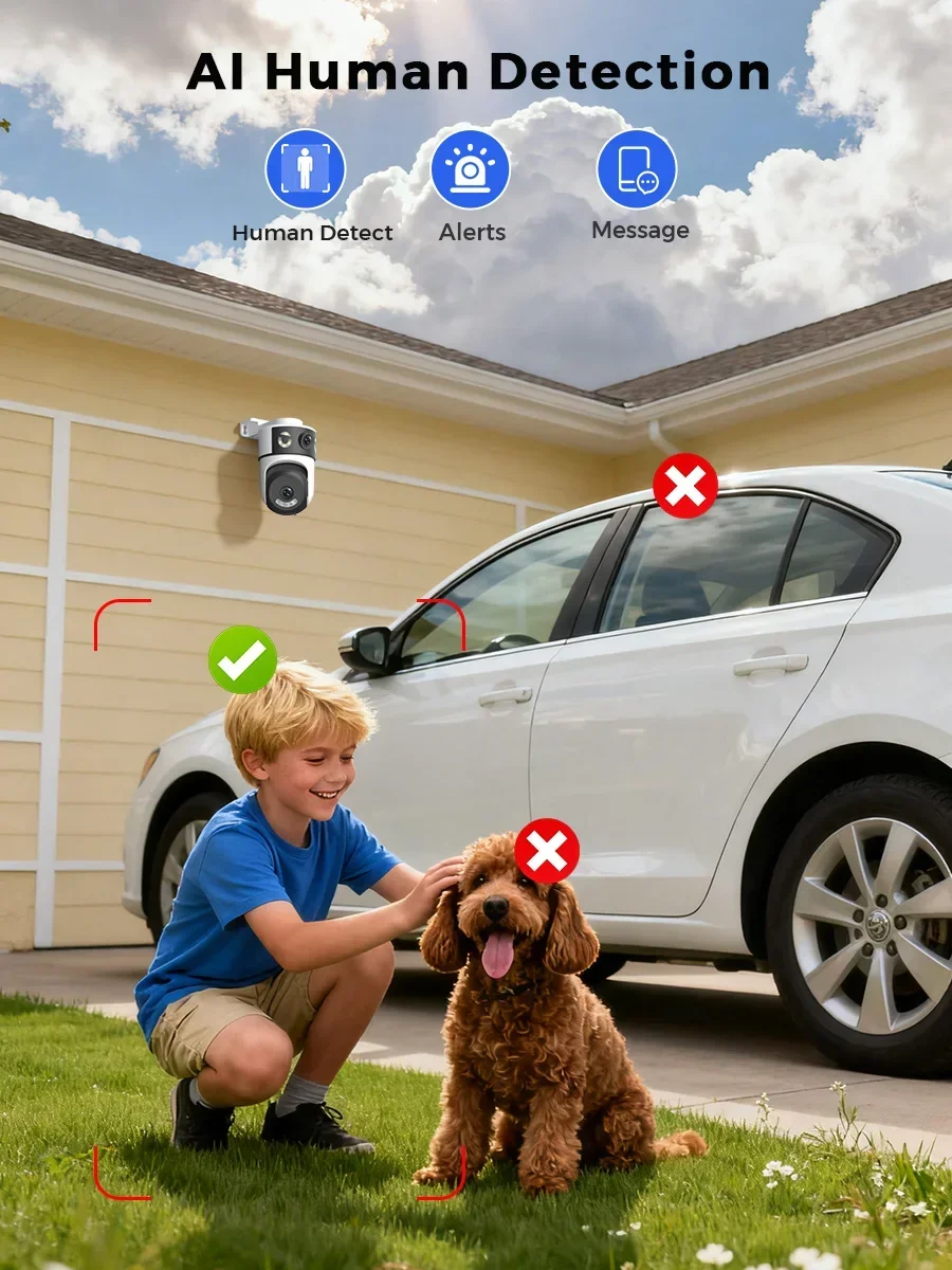 Caméra de sécurité Wifi 10MP 5 - Home Cinema Screen avis et prix