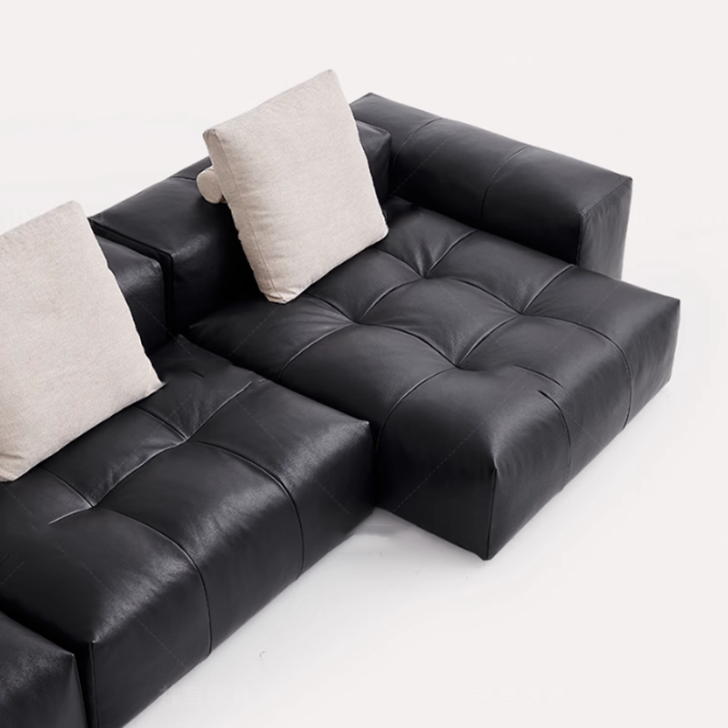 Canapé compressé en cuir nordi - Home Cinema Room Design avis et prix