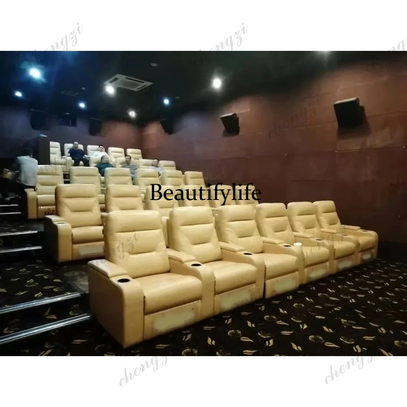 Ensemble de canapés en cuir A4 - Home Cinema Recliners avis et prix