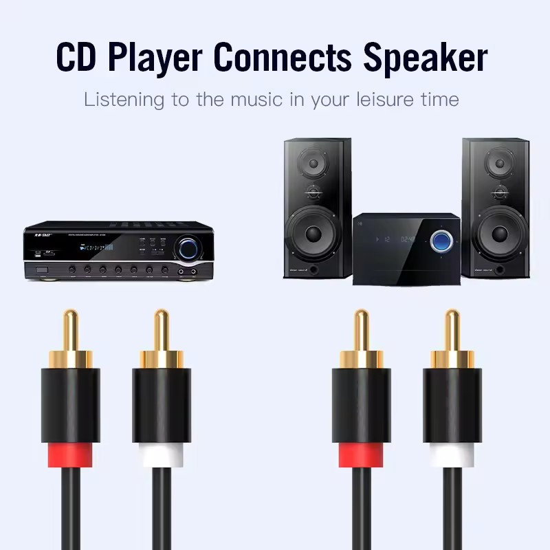 Câble RCA stéréo HIFI 2RCA ver - Home Cinema Idea avis et prix