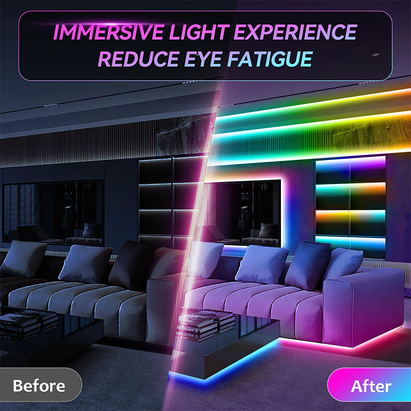 Bande LED USB RGB SMD3535 avec - Ambient Light Strip Tv avis et prix