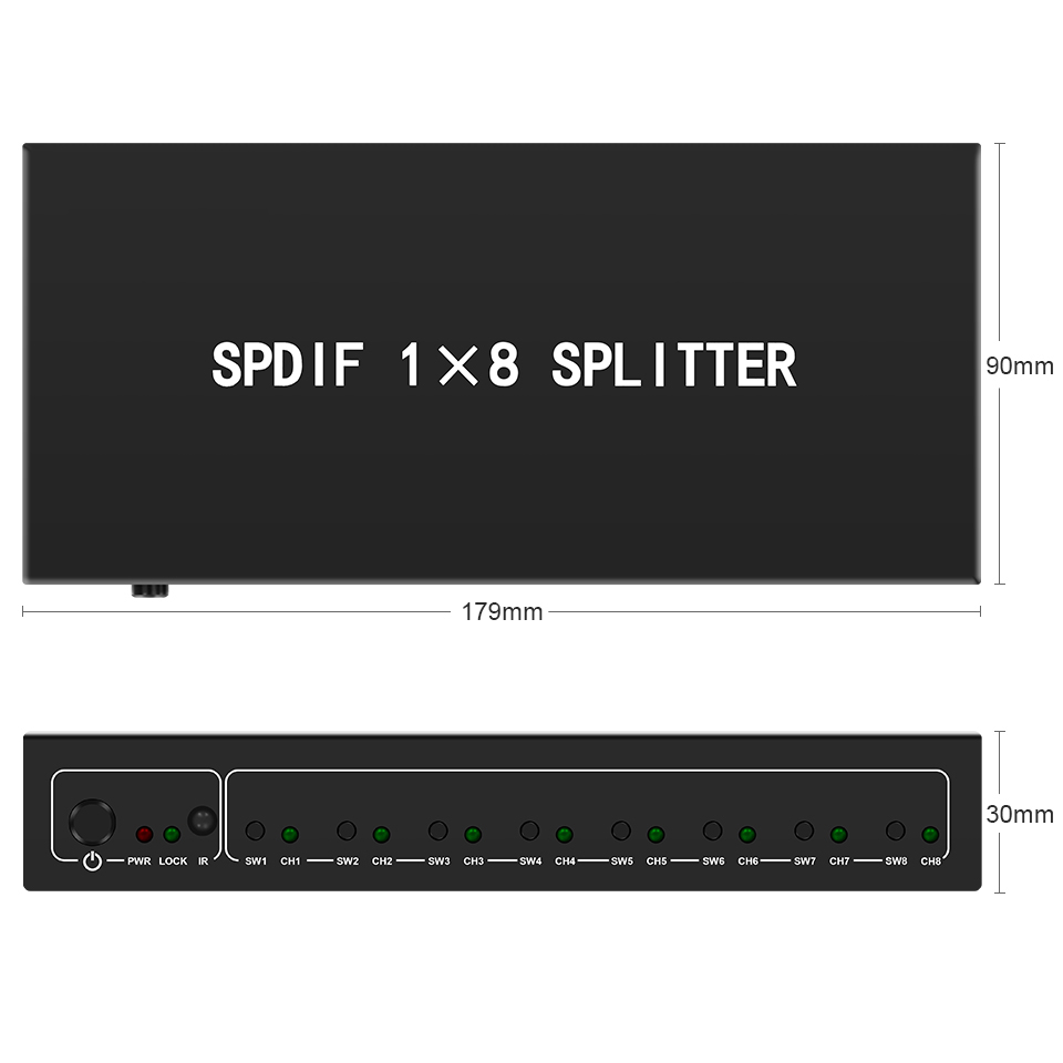 Répartiteur Audio optique, rép - Home Cinema Equipment avis et prix