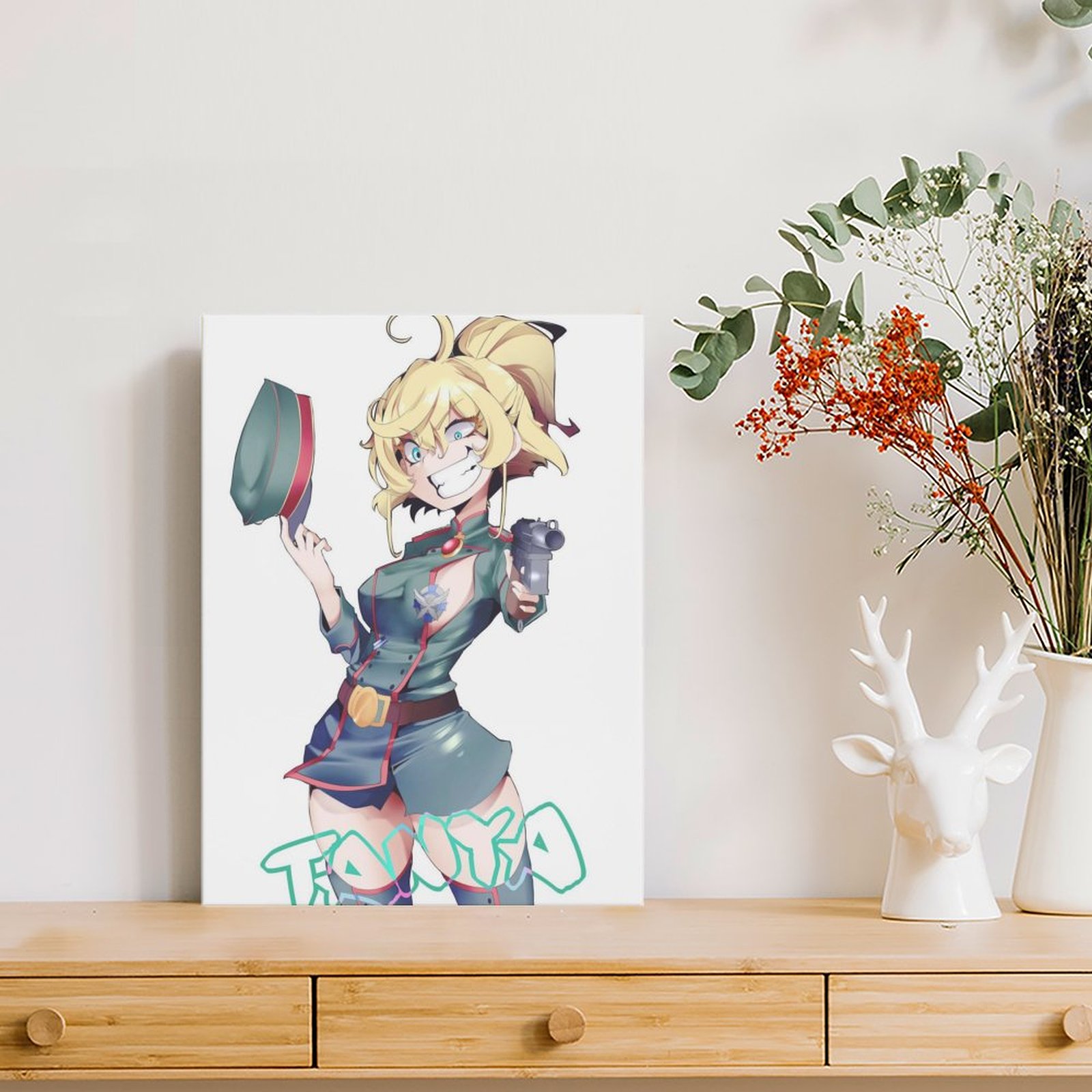 Saga de Tanya le mal affiche t - Home Cinema Wall Design avis et prix