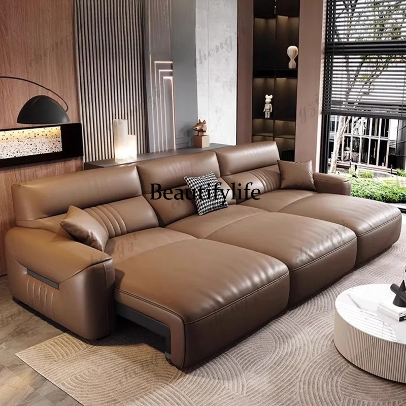 03 A68 Canapé de salon en cuir - Home Cinema Room Design avis et prix