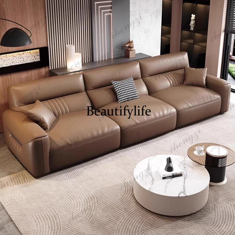 03 A68 Canapé de salon en cuir - Home Cinema Room Design avis et prix