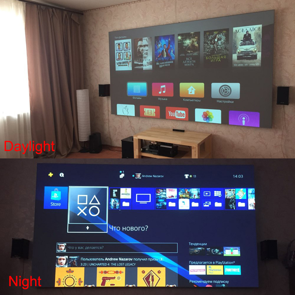 Écran de projecteur Salange, é - Home Cinema Screen avis et prix