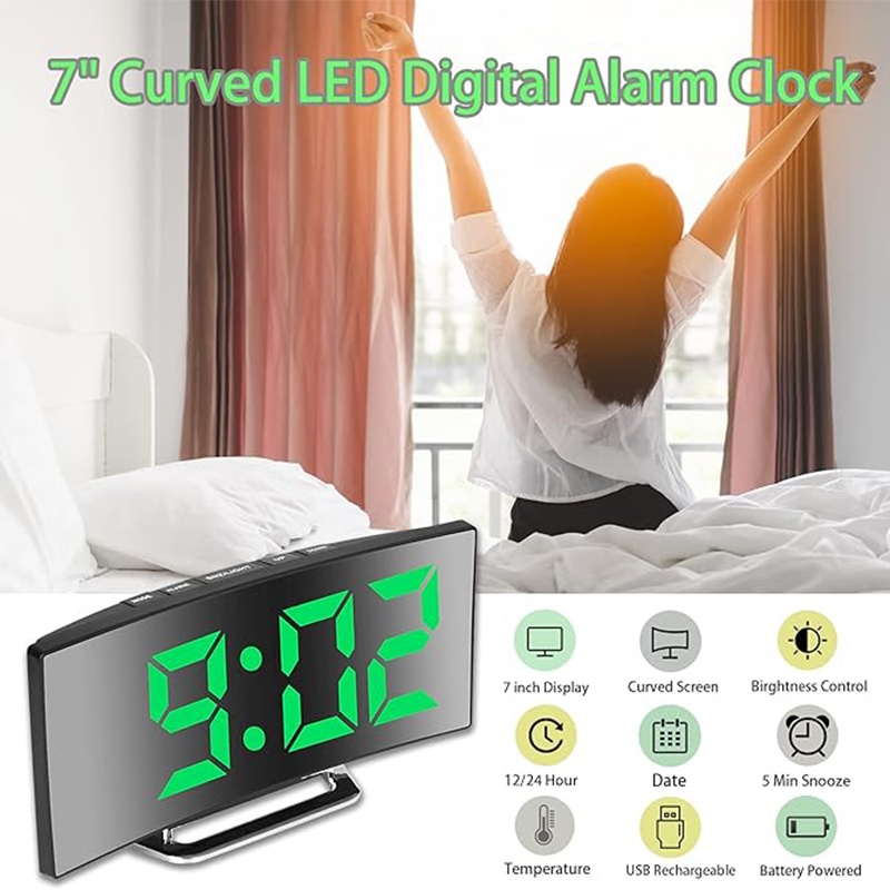 Réveil numérique LED avec écra - Home Cinema Screen avis et prix