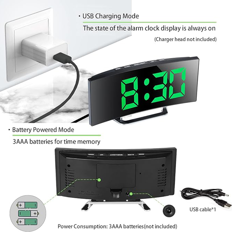 Réveil numérique LED avec écra - Home Cinema Screen avis et prix