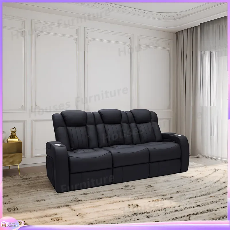Canapé inclinable en cuir pour - Home Cinema Recliners avis et prix