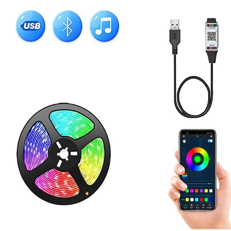 Bande lumineuse LED RGB, contr - Ambient Light Strip Tv avis et prix