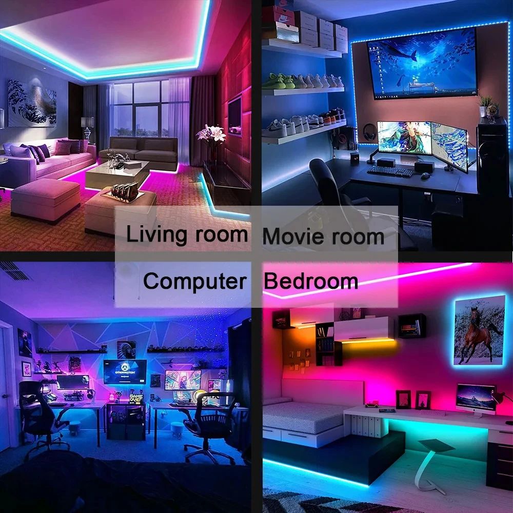 Bande lumineuse LED RGB, contr - Ambient Light Strip Tv avis et prix