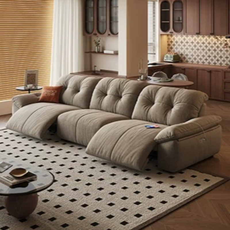 Canapé moderne blanc électriqu - Home Cinema Room Design avis et prix